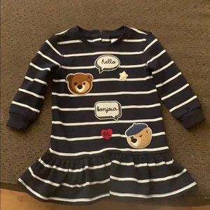 Baby girl sweater dress